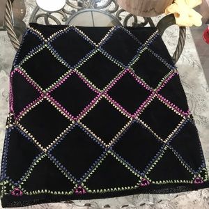 Vintage Leather skirt